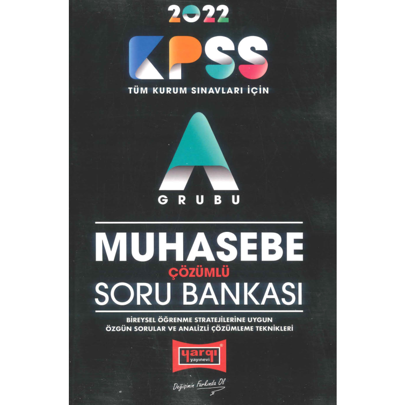 MUHASEBE ÇÖZÜMLÜ SORU BANKASI 2022