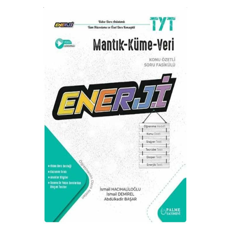 TYT Mantık Küme ve Veri Enerji Konu Özetli Soru Fasikülü