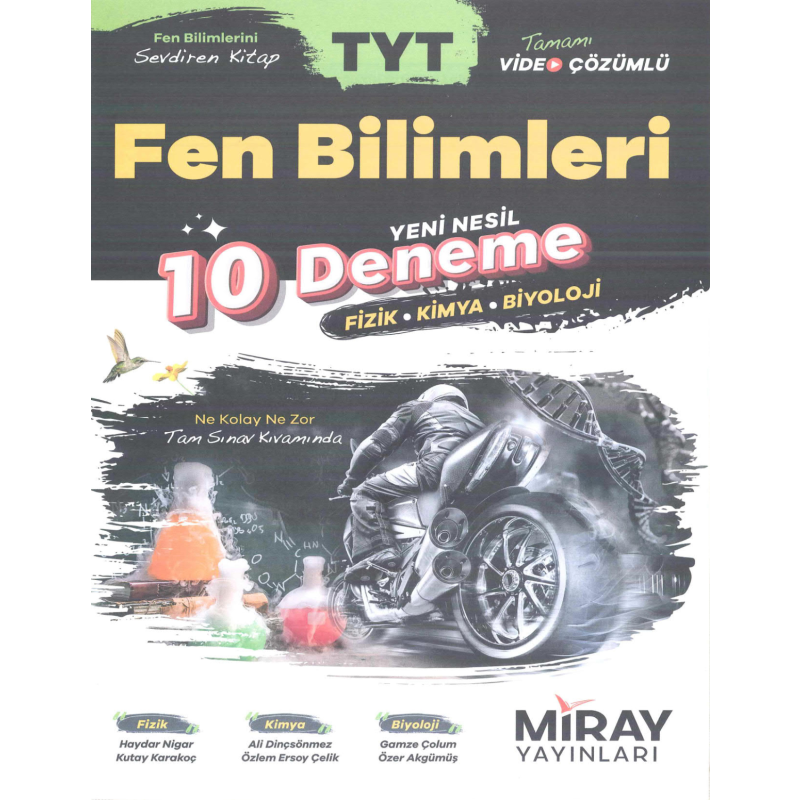 2021 TYT Fen Bilimleri 10x20 Deneme