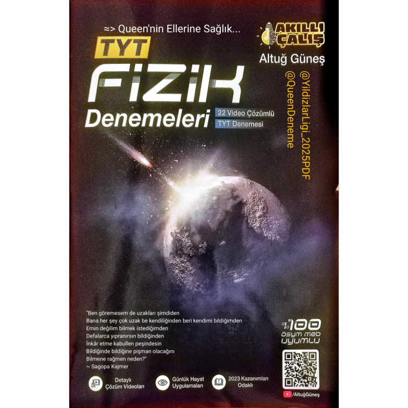 Altuğ Güneş TYT Fizik Deneme