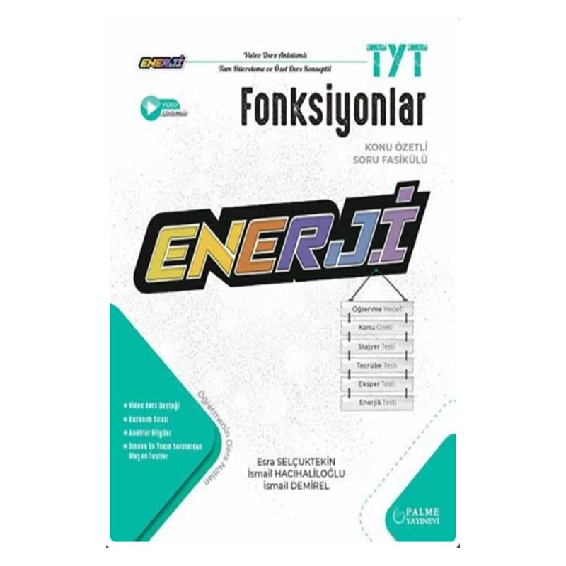 TYT Enerji Fonksiyonlar Konu Özetli Soru Fasikülü