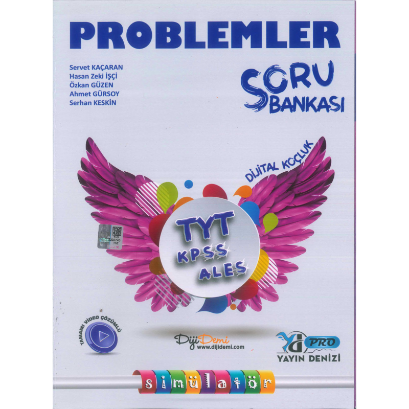 Problemler Pro Soru Bankası Yayın Denizi Yayınları