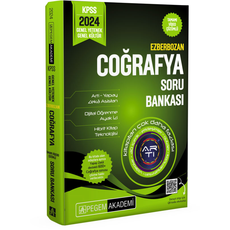 2024 Ezberbozan Coğrafya Soru Bankası