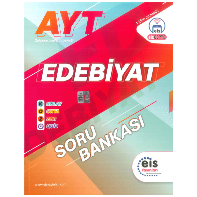 AYT Türk Dili ve Edebiyatı KOZ Serisi Soru Bankası Eis Yayınları