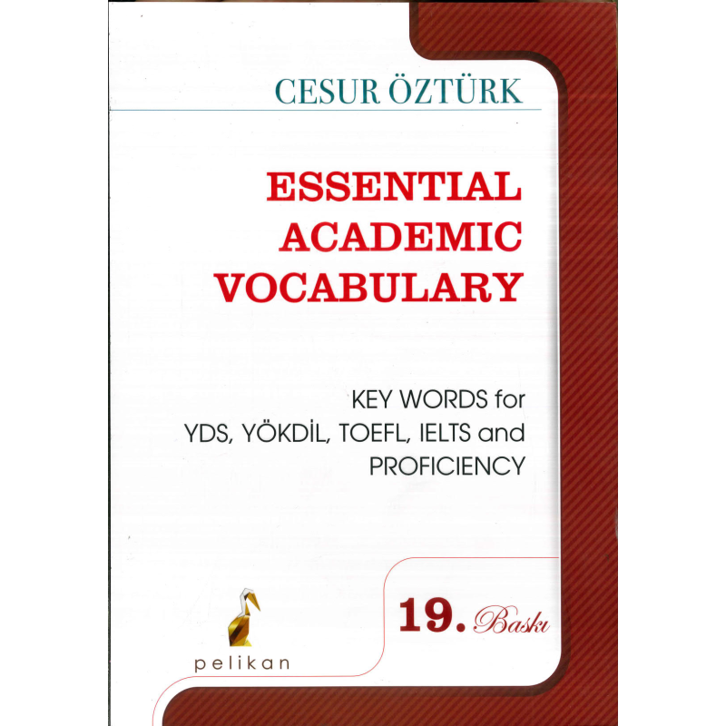 Essential Academic Vocabulary Cesur Öztürk