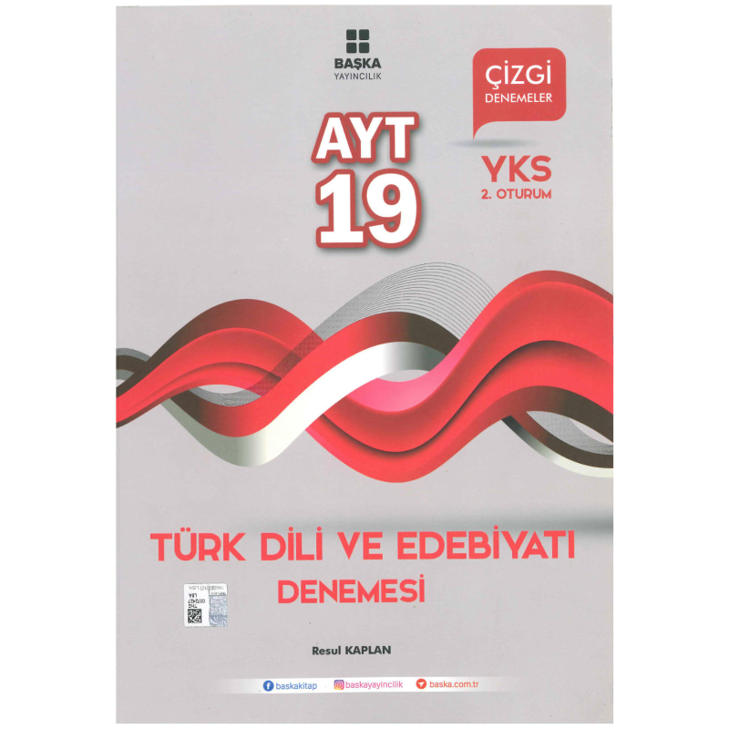 YKS AYT Türk Dili ve Edebiyatı 19 Deneme Başka Yayıncılık