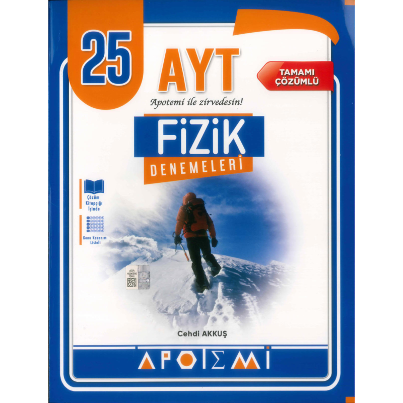 AYT Fizik 25 li Denemeleri Apotemi Yayınları
