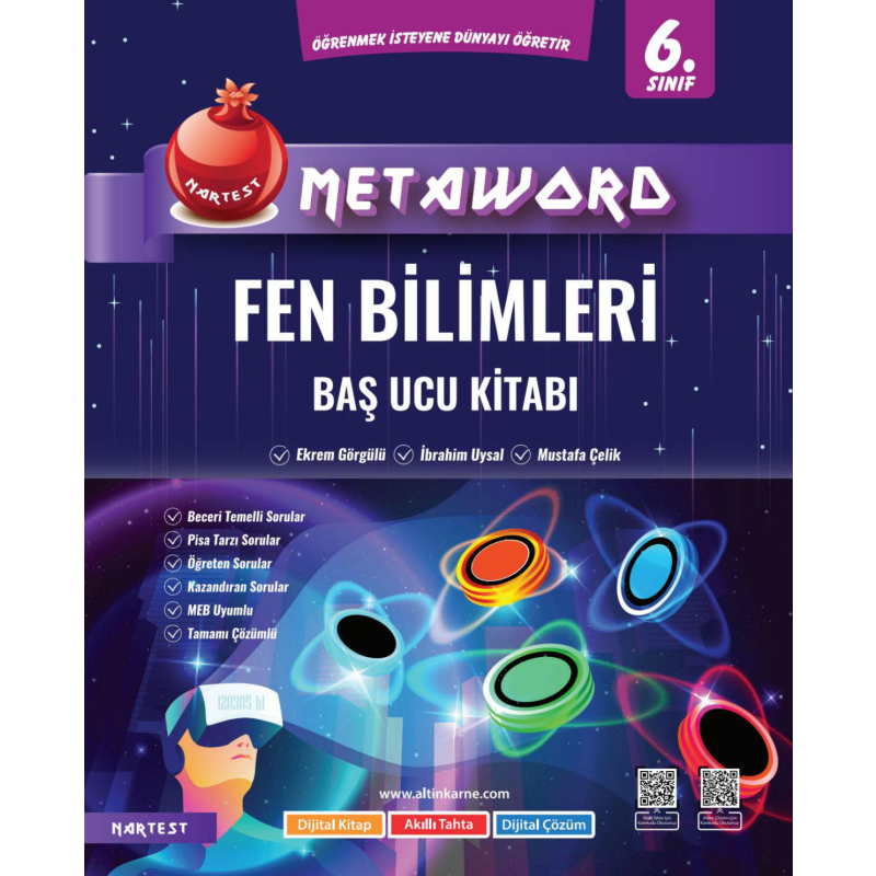 6. Sınıf Metaword Fen Bilimleri Nartest Yayınevi