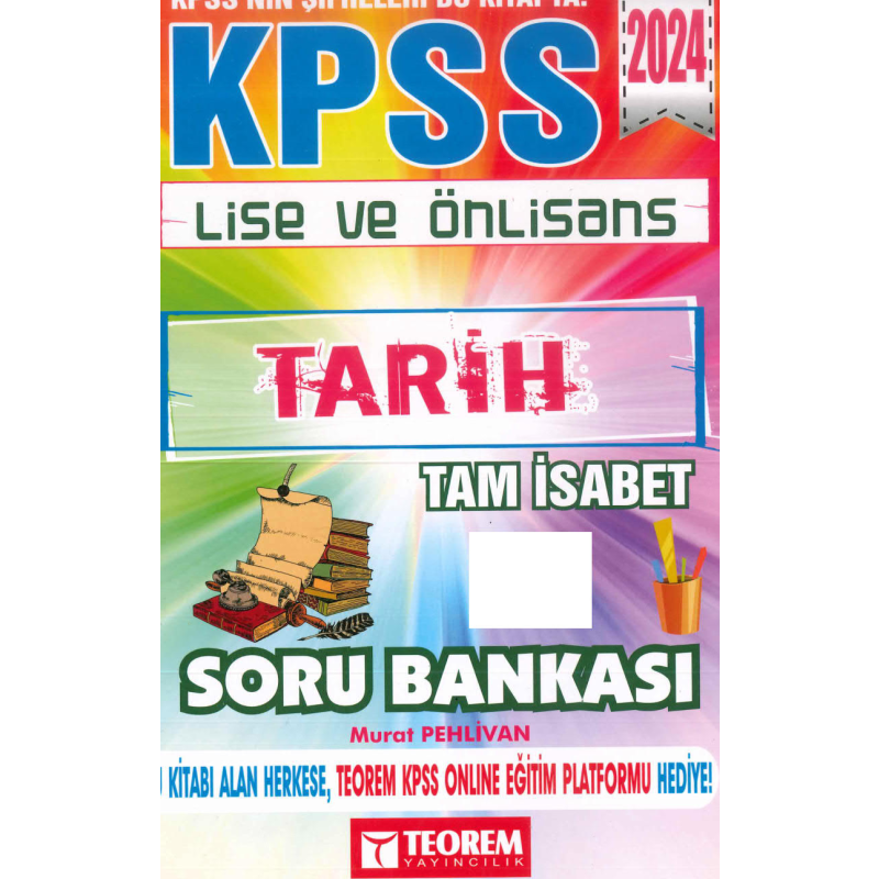 TARİH TAM İSABET SORU BANKASI