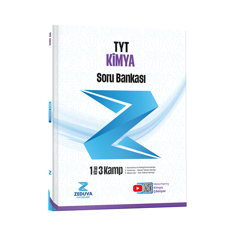 Meschemy Kimya TYT Kimya 1 Kitap 3 Kamp Soru Bankası Zeduva Yayınları