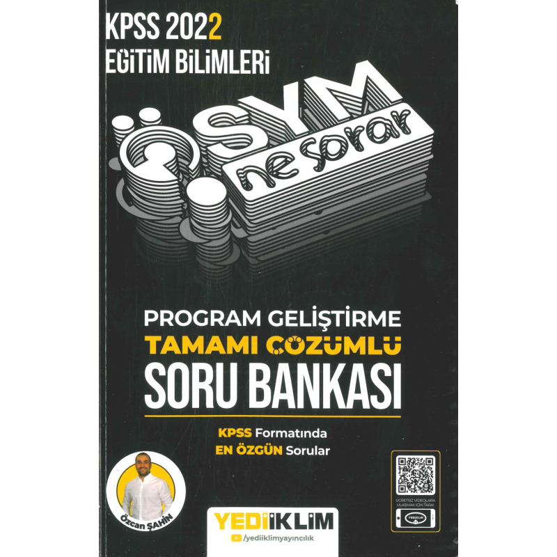 ÖSYM NE SORAR PROGRAM GELİŞTİRME SORU BANKASI ÇÖZÜMLÜ