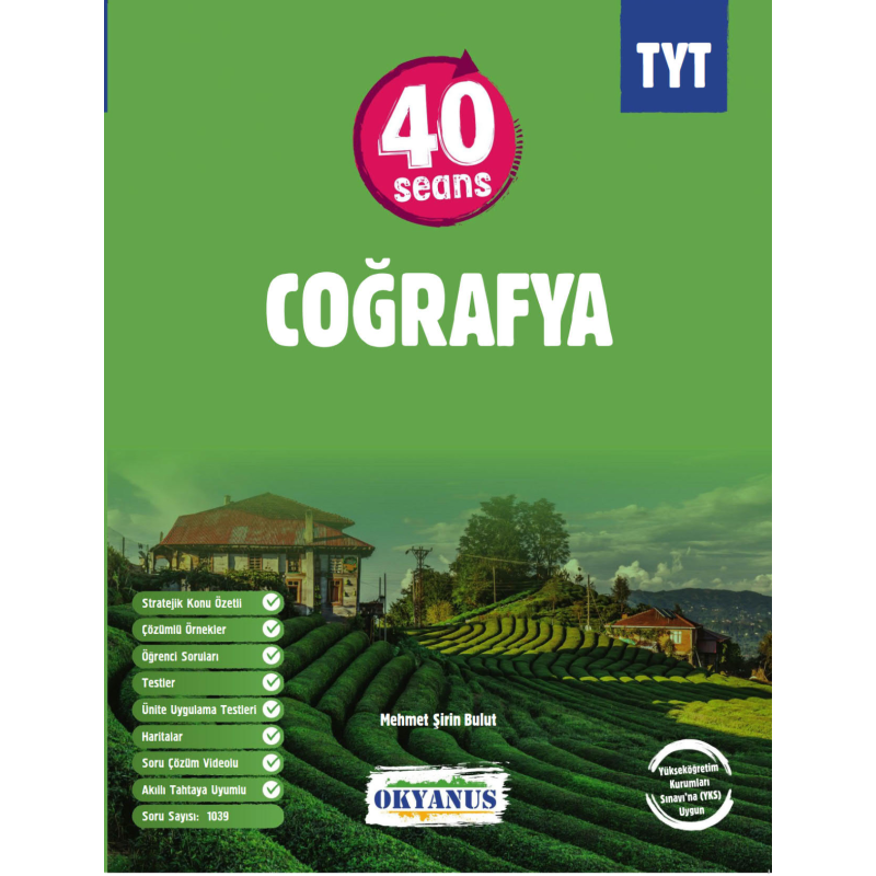 TYT 40 Seans Coğrafya Okyanus Yayınları