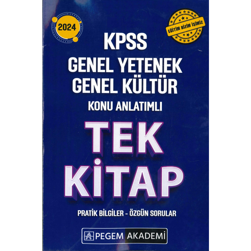 GY GK KONU ANLATIMLI TEK KİTAP PRATİK BİLGİLER ÖZGÜN SORULAR