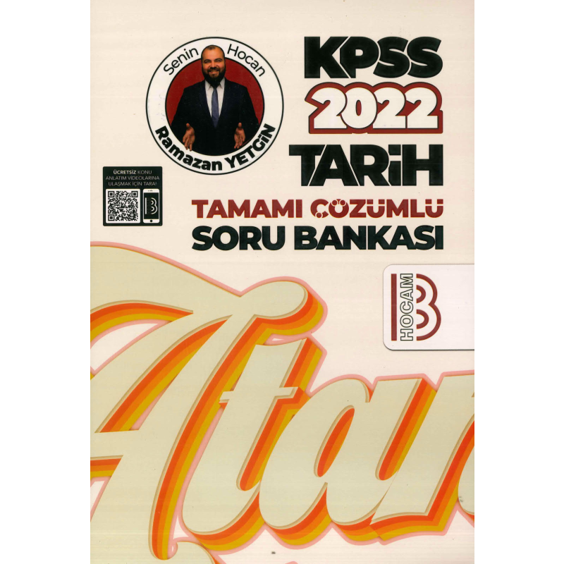 2022 KPSS TARİH SORU BANKASI ATANACAKSIN