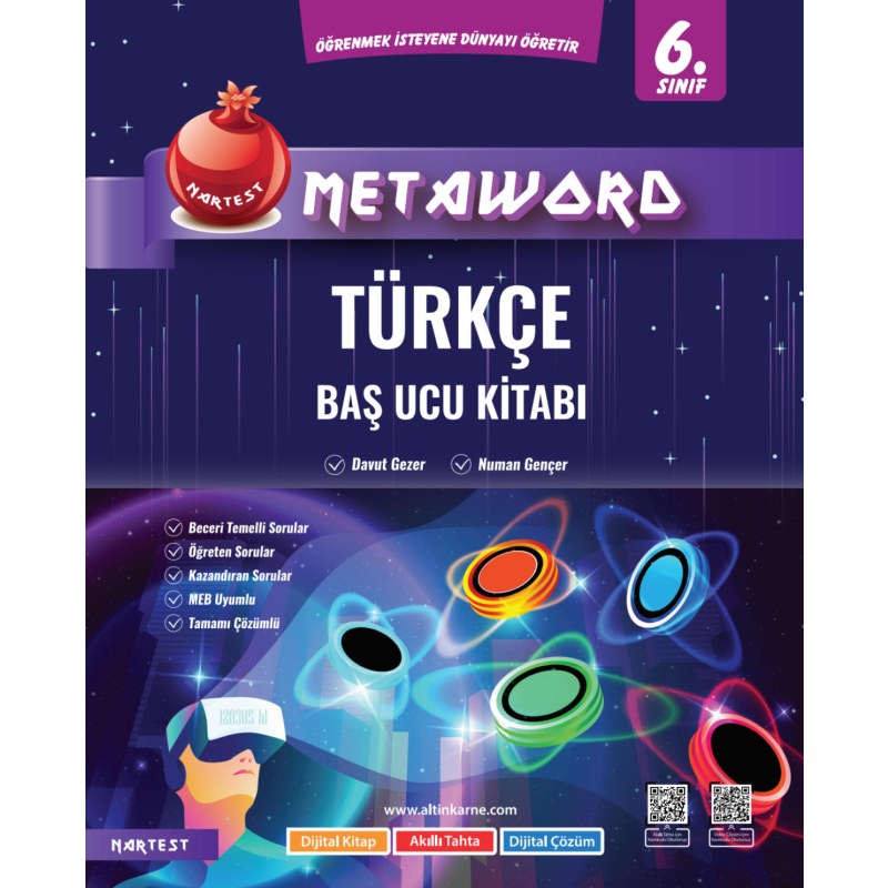 6. Sınıf Metaword Türkçe Nartest Yayınları