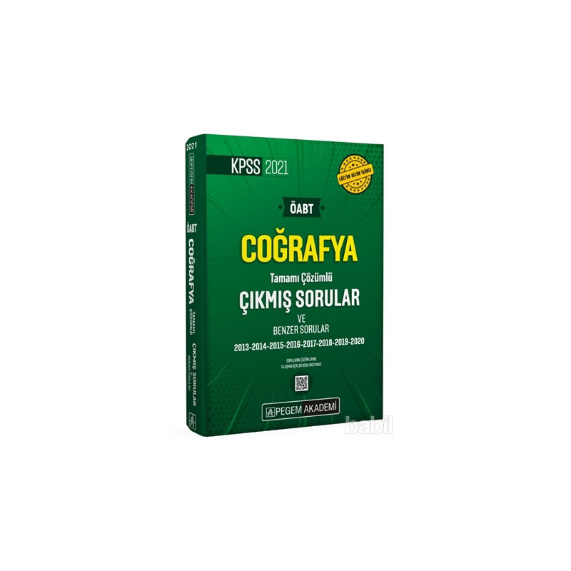 COĞRAFYA TAMAMI ÇÖZÜMLÜ ÇIKMIŞ SORULAR VE BENZER SORULAR (2013-2021)