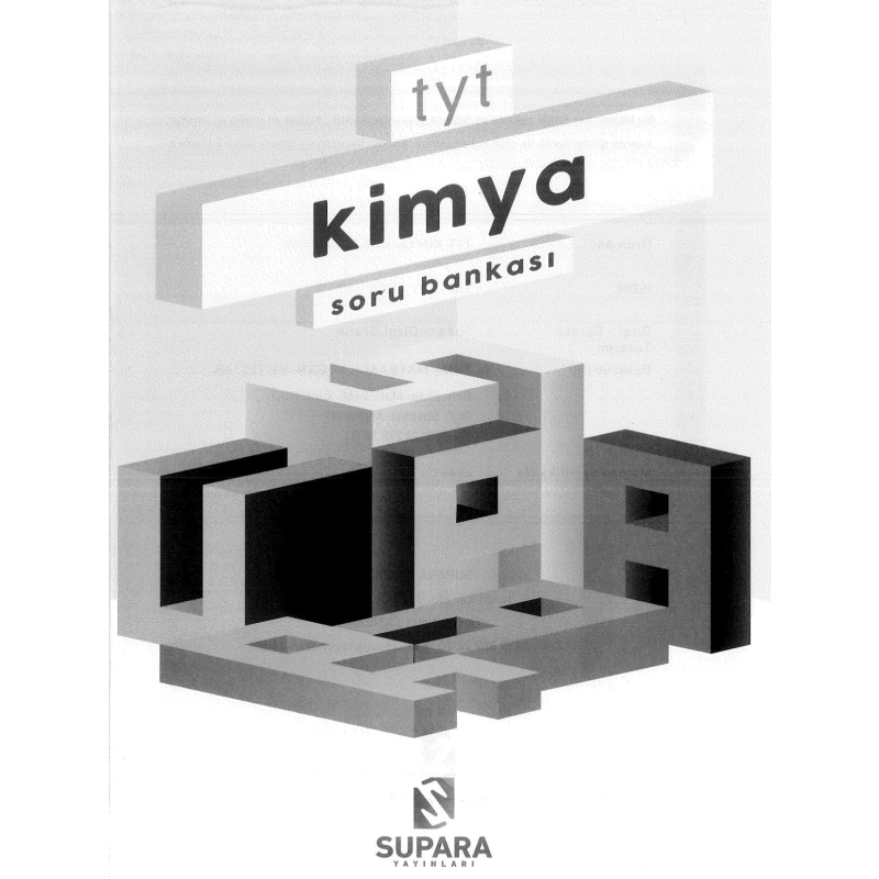 TYT KİMYA SORU BANKASI