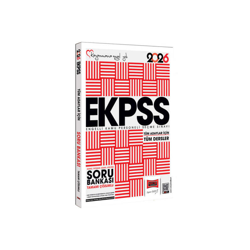 2026 Tüm Adaylar İçin EKPSS GK-GY Tüm Dersler Tamamı Çözümlü Soru Bankası Yargı Yayınları