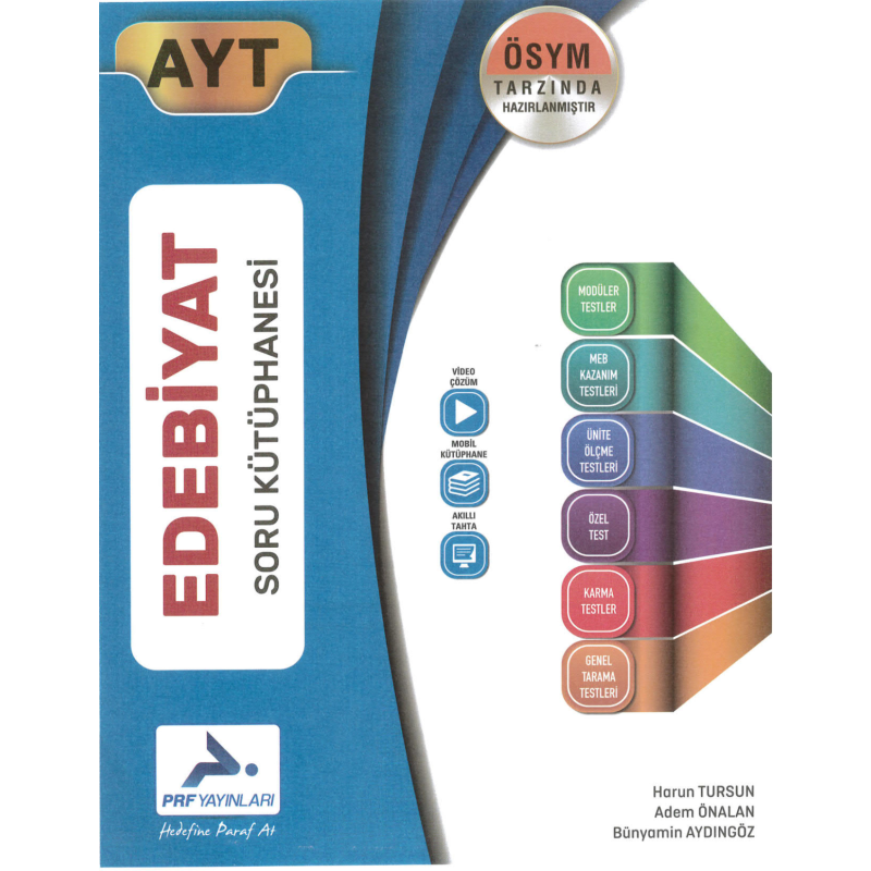 AYT EDEBİYAT SORU KÜTÜPHANESİ