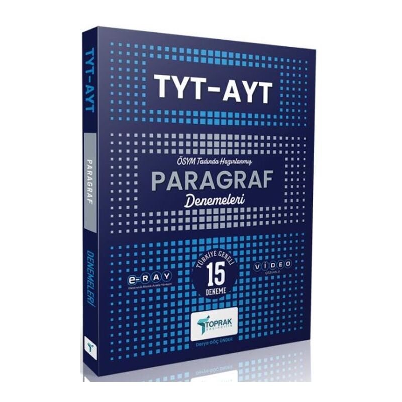 TYT AYT Paragraf Deneme Toprak Yayıncılık