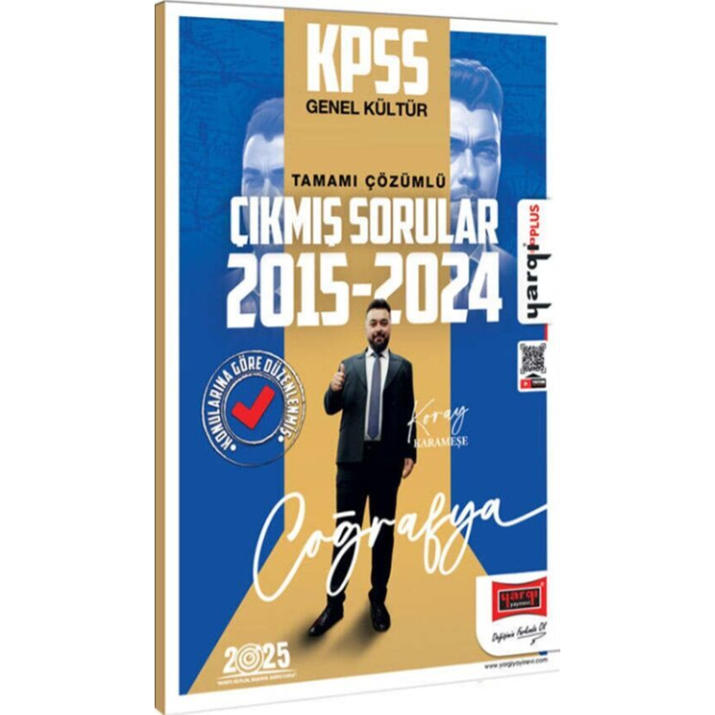 2025 KPSS Genel Kültür 2015 2024 Coğrafya Konularına Göre Düzenlenmiş Tamamı Çözümlü Çıkmış Sorular Yargı Yayınları