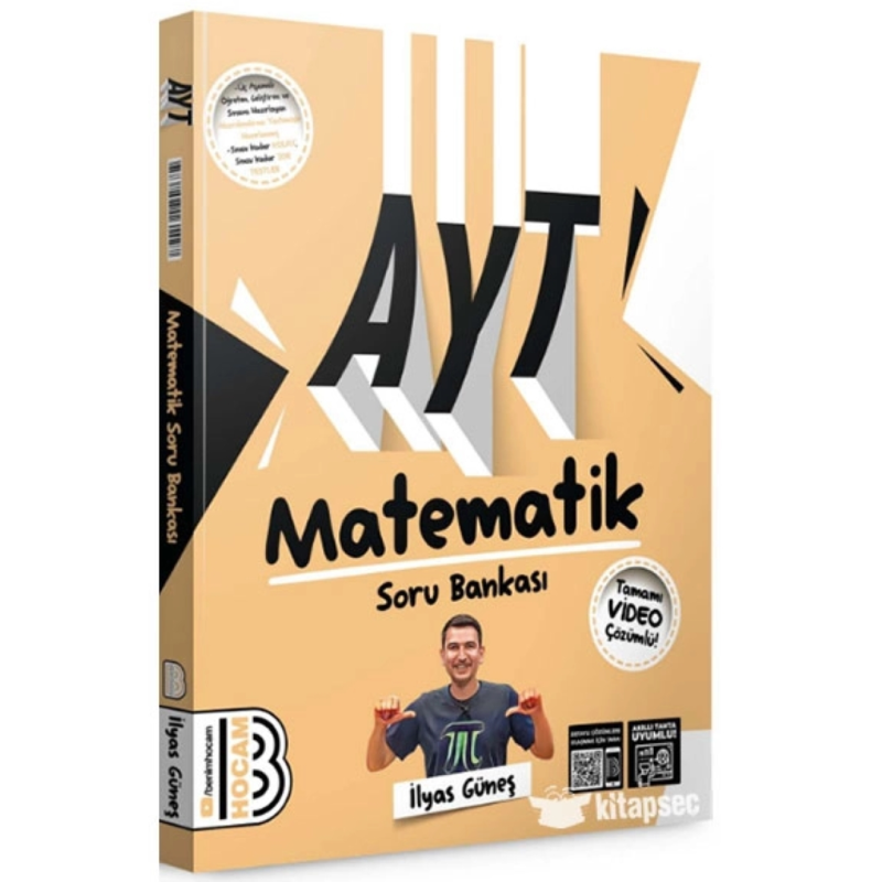 AYT Matematik Tamamı Video Çözümlü Soru Bankası Benim Hocam Yayınları
