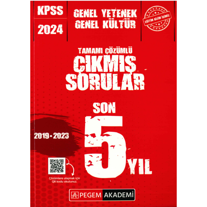 2019-2023 ÇIKMIŞ SORULAR ÇÖZÜMLÜ TÜM DERSLER