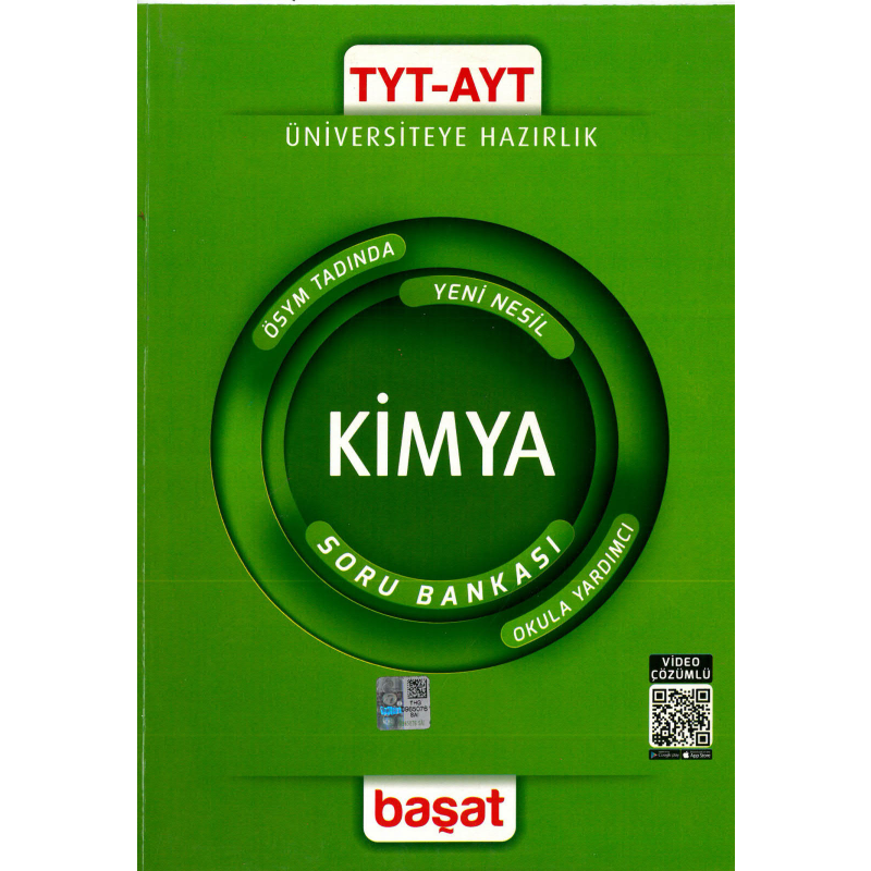 TYT AYT Kimya Soru Bankası Başat Yayınları