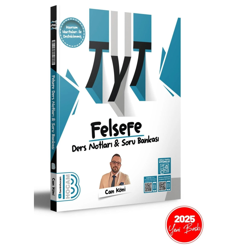 2025 TYT Felsefe Ders Notları ve Soru Bankası Benim Hocam Yayınları