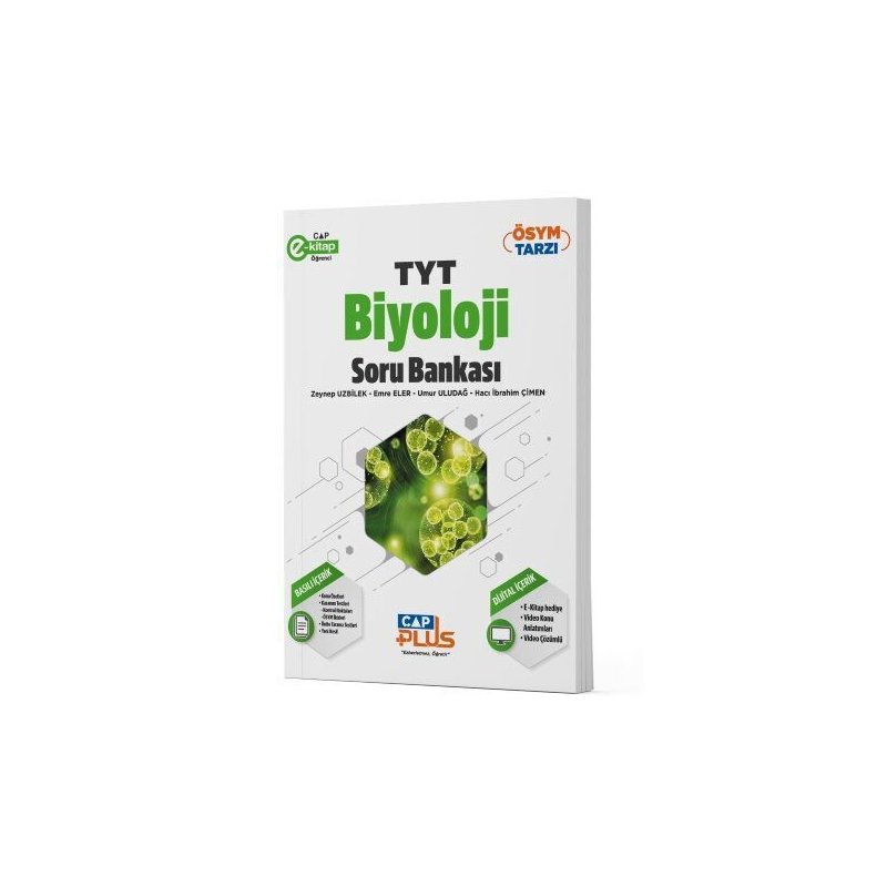TYT Biyoloji Plus Serisi Soru Bankası Çap Yayıncılık