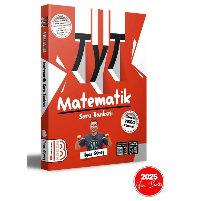 2025 TYT Matematik Tamamı Video Çözümlü Soru Bankası Benim Hocam Yayınları
