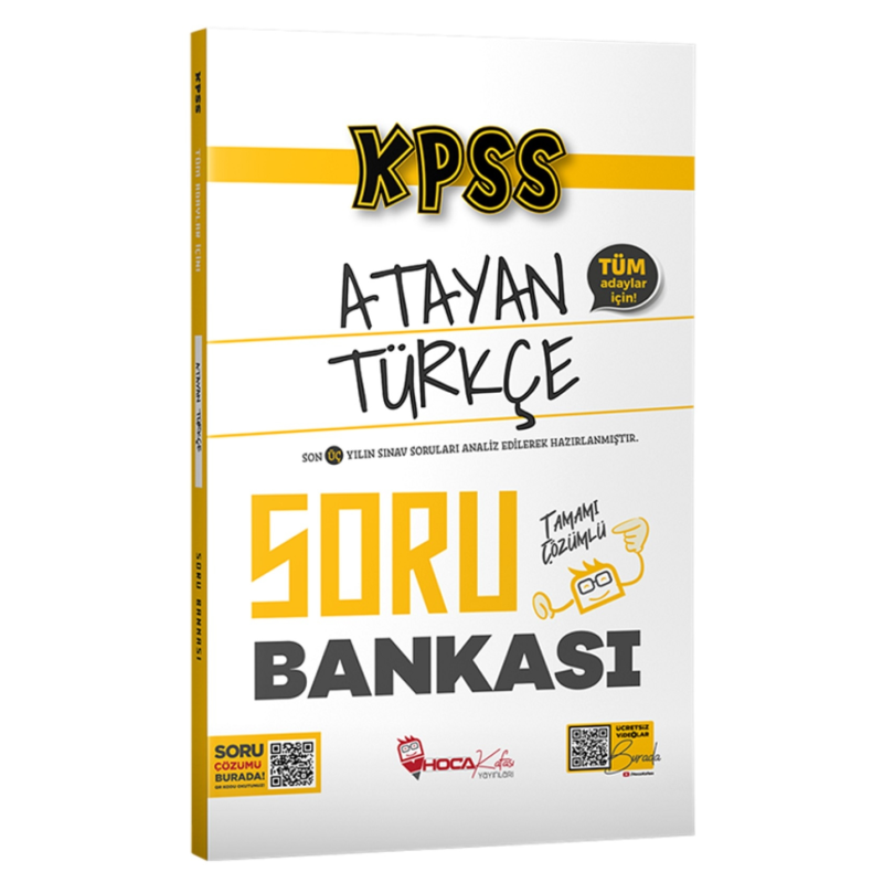 KPSS Türkçe Atayan Soru Bankası Hoca Kafası