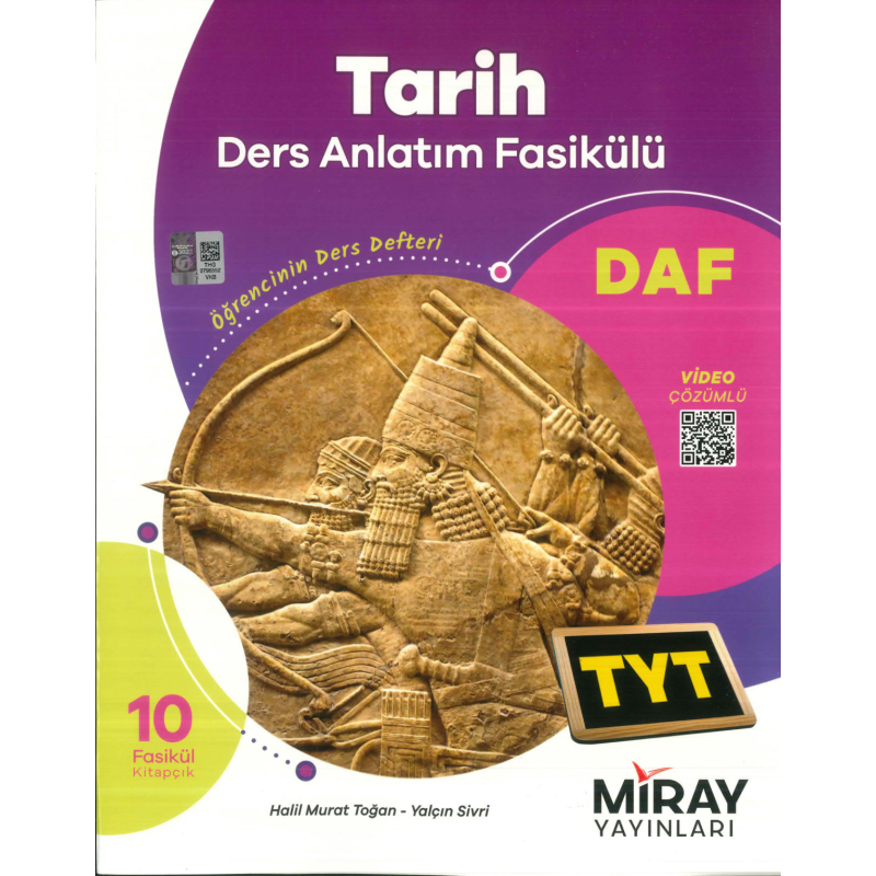 TYT Tarih Ders Anlatım Fasikülleri Miray Yayınları