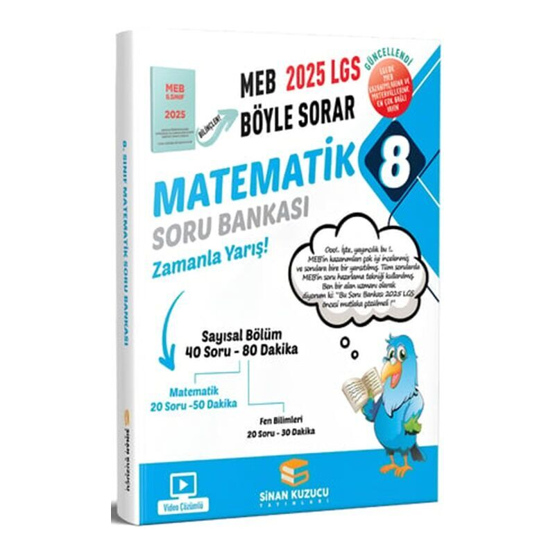 8. Sınıf LGS Matematik Soru Bankası Sinan Kuzucu