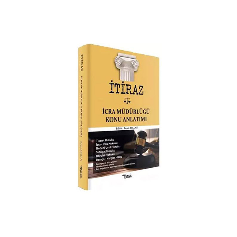 İTİRAZ İCRA MÜDÜRLÜĞÜ KONU ANLATIMI