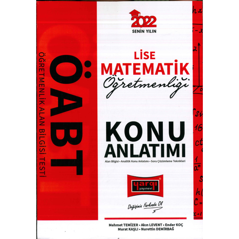 LİSE MATEMATİK ÖĞRETMENLİĞİ KONU ANLATIMI