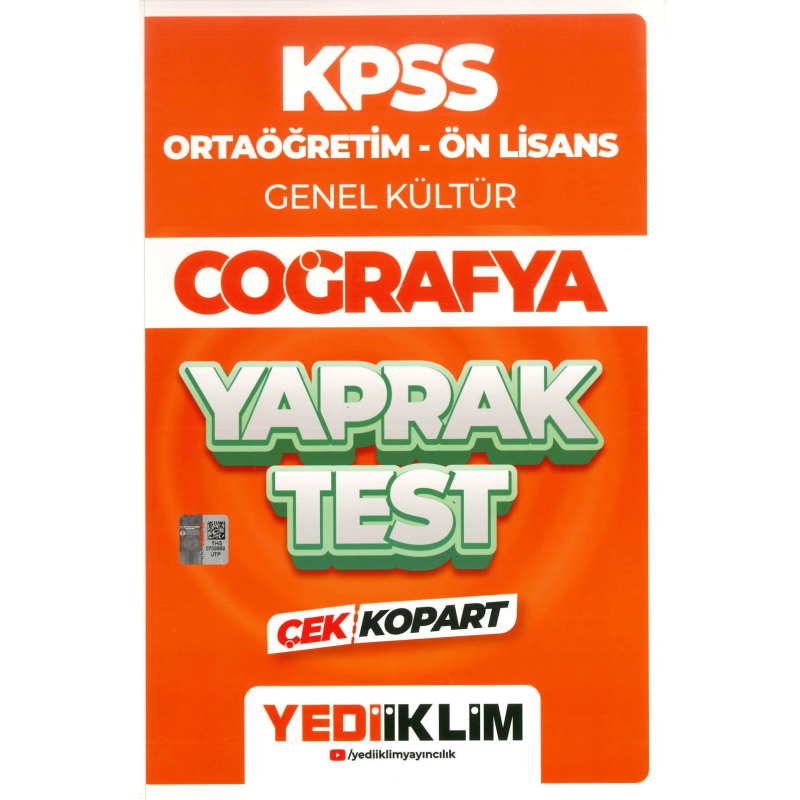 COĞRAFYA YAPRAK TEST