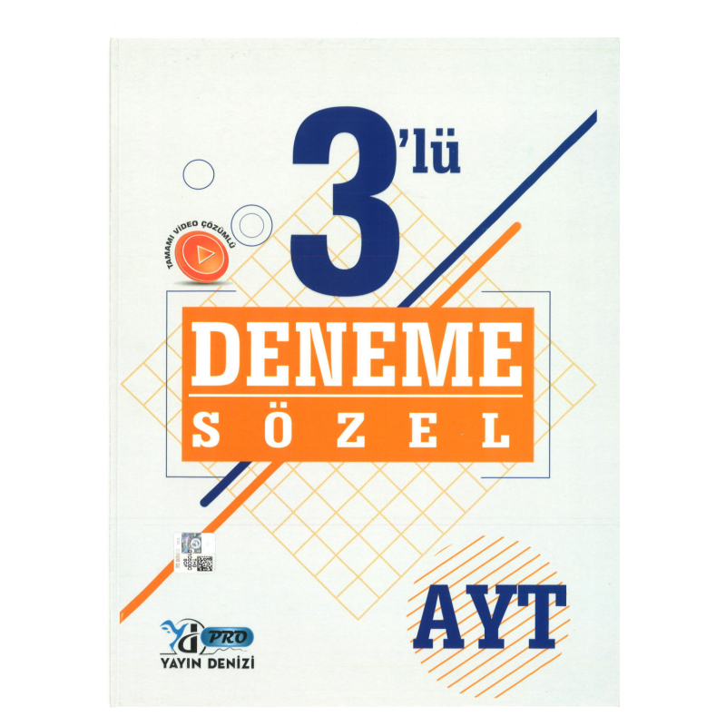 AYT Sözel 3 lü Deneme Video Çözümlü