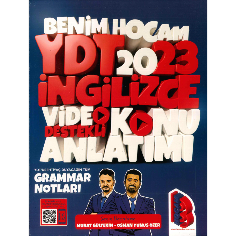YDT İNGİLİZCE VİDEO DESTEKLİ KONU ANLATIMI