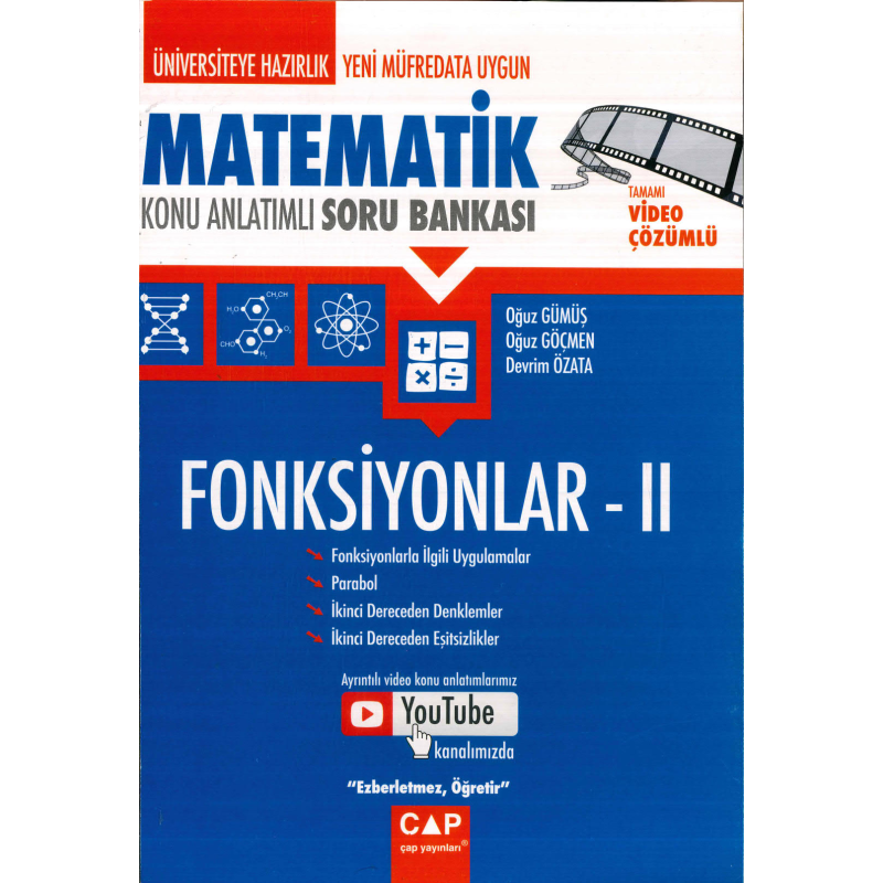 MATEMATİK FONKSİYONLAR II KONU ANLATIMLI SORU BANKASI
