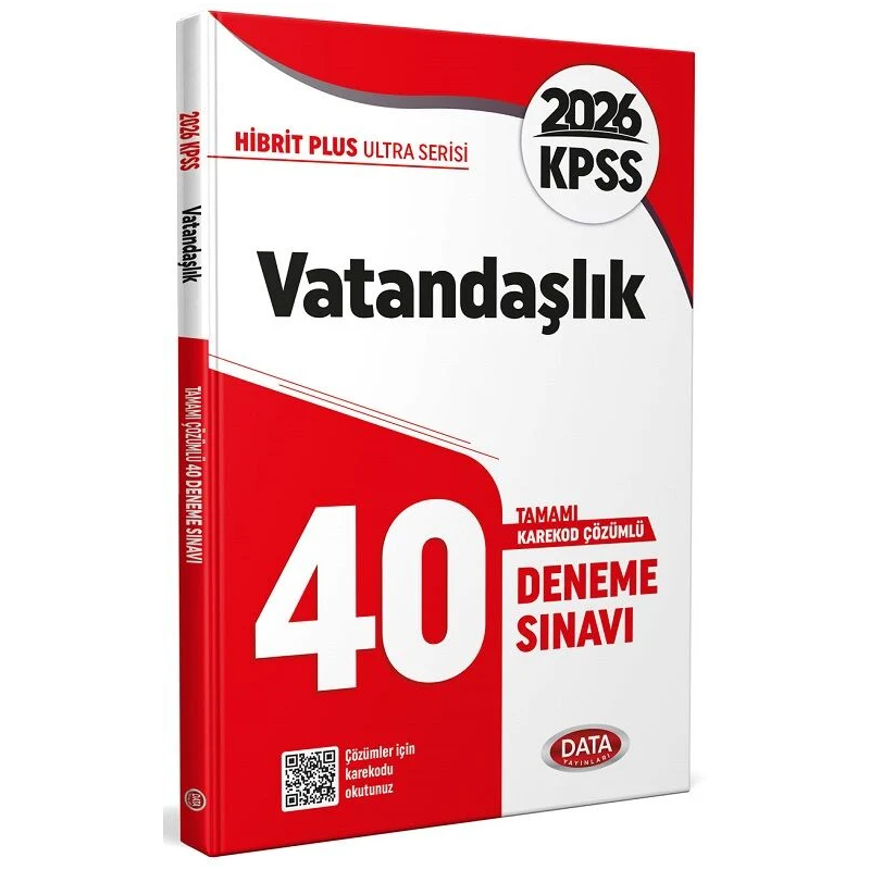 2026 KPSS Ultra Serisi Vatandaşlık 40 Deneme Sınavı