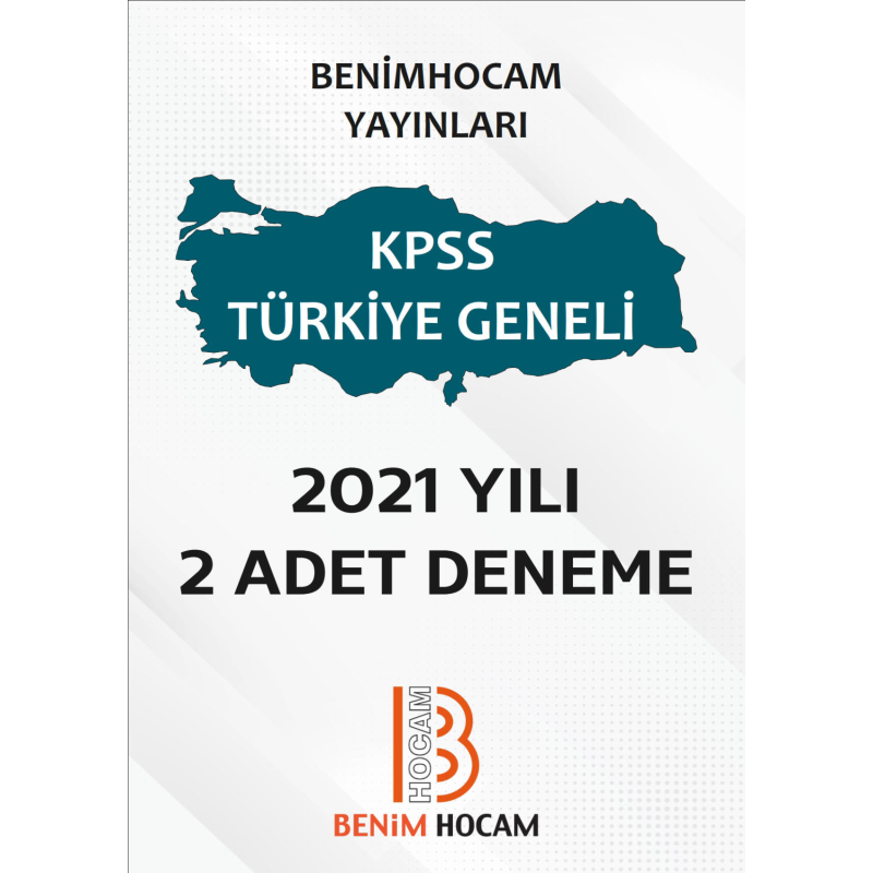 BENİM HOCAM 2 ADET DENEME