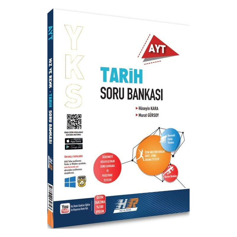 AYT Tarih Soru Bankası Hız ve Renk