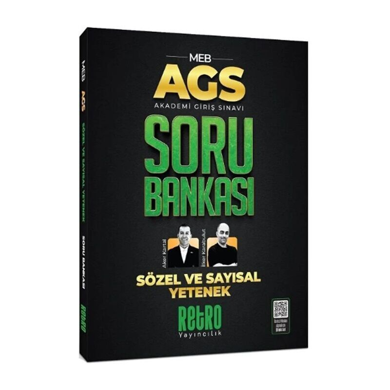 2025 MEB AGS Sözel Sayısal Yetenek Soru Bankası Retro Yayıncılık