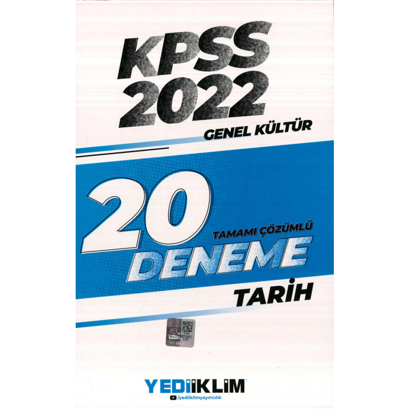 TARİH 20 DENEME ÇÖZÜMLÜ