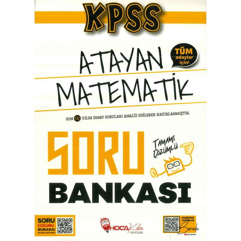 ATAYAN MATEMATİK SORU BANKASI TAMAMI ÇÖZÜMLÜ