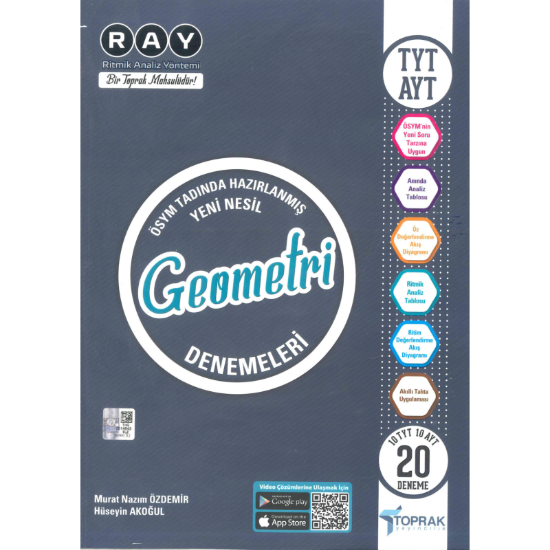 TYT AYT Geometri 20 li Deneme Kitabı