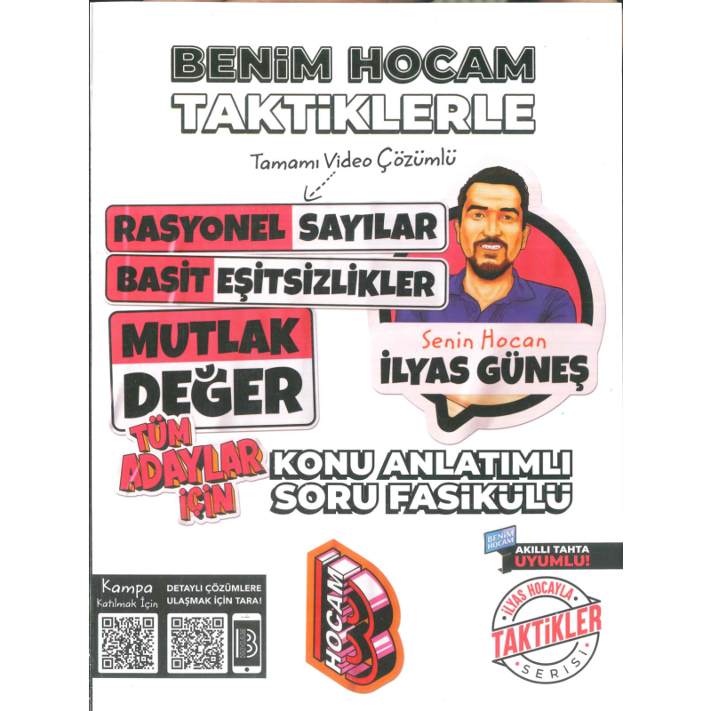 TAKTİKLERLE RASYONEL SAYILAR BASİT EŞİTSİZLİKLER MUTLAK DEĞER KONU ANLATIMLI SORU FASİKÜLÜ