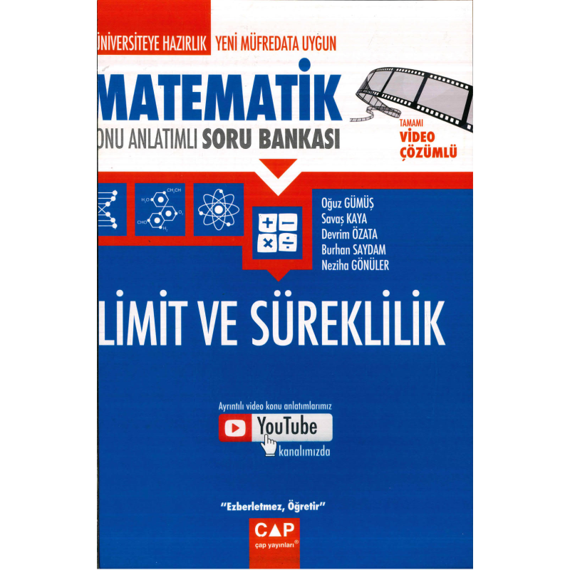 MATEMATİK LİMİT VE SÜREKLİLİK KONU ANLATIMLI SORU BANKASI