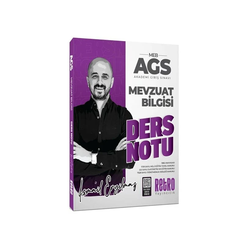 2026 MEB AGS Mevzuat Bilgisi Ders Notu Retro Kitap